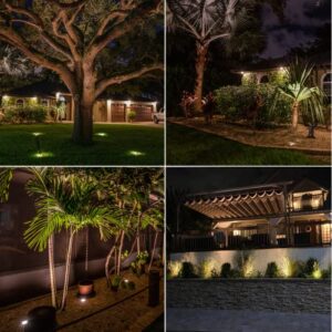 Malibu LED Well Light Low Voltage Landscape Lighting Outdoor Deck Light Yard Garden Patio In-ground Light 8401-3500-01