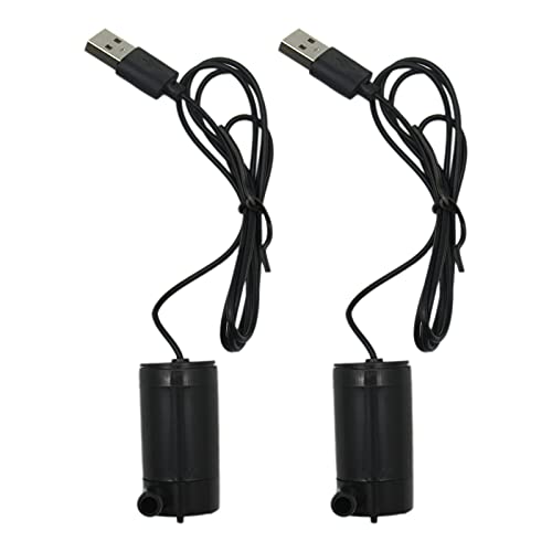 NGHTMRE New! High Performance 2x Water Pump Mini Mute Submersible USB 5V 1M Cable Garden Fountain Tool Fish Tank