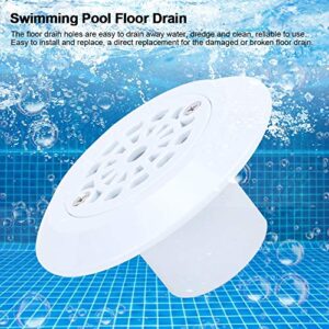 Taidda- Swimming Pool Accessory Corrosion Resistant Swimming Pool Floor Drain, for Bathroom Garden Water Park Home Kitchen Swimming Pool Use1.5 Inch