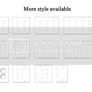 Rocker/GFCI Toggle Combination Wall Plate Cover - Fly Insect Bug Nature Garden Macro Pest Wings