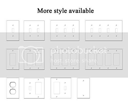 Rocker/GFCI Toggle Combination Wall Plate Cover - Fly Insect Bug Nature Garden Macro Pest Wings