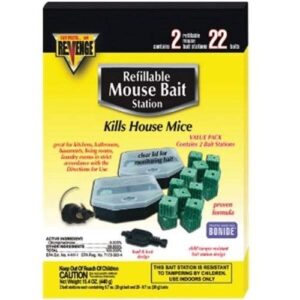 bonide products-revenge revenge mouse bait station refillable 22 pack 48112