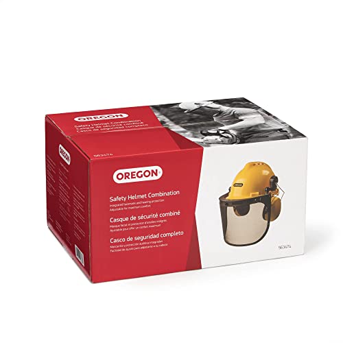 Oregon Chainsaw Safety Helmet with Visor & Ear Muffs Combo Set