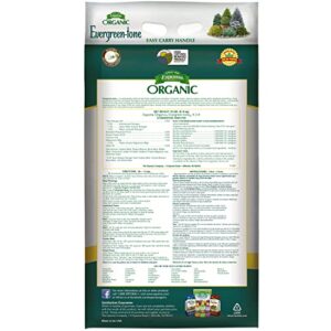 Espoma Organic Evergreen-Tone 4-3-4 Natural & Organic Fertilizer and Plant Food for Evergreen Trees & Shrubs. 18 lb. Bag. Use for Planting & Feeding to Promote Optimum Growth