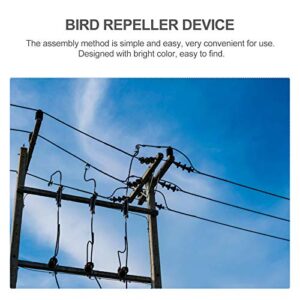 Baluue Reflective Windmill Pinwheel Bird Control Scare Device for Garden Farm Pet