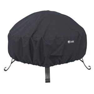 classic accessories water-resistant 36 inch round fire pit cover, patio furniture covers