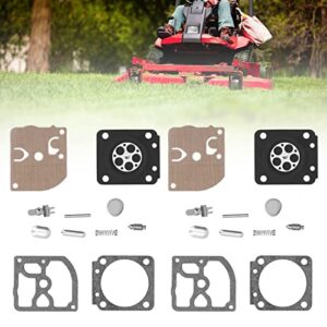 Demeras Chainsaw Repair Kit, Carburetor Carb Repair Kit Simple Installation Stable Exquisite for Garden