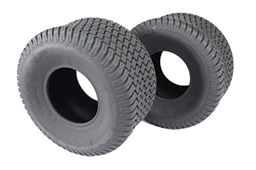 (Set of 2) 20x8.00-10 4 Ply Turf Tire for Lawn & Garden Mower