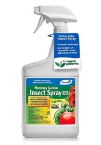 monterey lg 6133 garden insect spray ready to use insecticide/pesticide, 32 oz