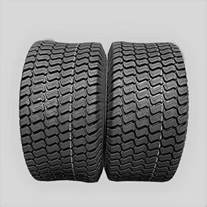 2 NEW HORSESHOE 16x6.50-8 Turf Trac Pattern for Garden Tractor Ridding Lawn Mower Tires Tubeless 16 650 8 T198 166508