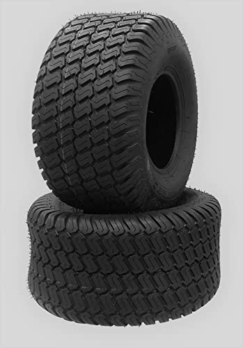 2 NEW HORSESHOE 16x6.50-8 Turf Trac Pattern for Garden Tractor Ridding Lawn Mower Tires Tubeless 16 650 8 T198 166508