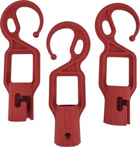 dault hanger for milwaukee m18 fuel quik-lok attachments (3 pack) made in u.s.a, see video