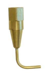 underhill pitot tube connection for measuring water pressure on sprinklers, irrigation systems, outdoor garden, brass, headchecker, a-hcp