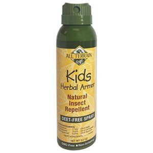 all terrain kids herbal armor deet-free continuous spray 3oz.