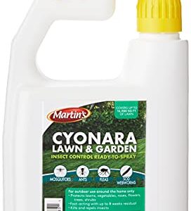 Control Solutions Cyonara Lawn & Garden RTS Ready-to-Spray Mosquito and Insect Control, 32_Ounce, 32oz, 32 Ounce