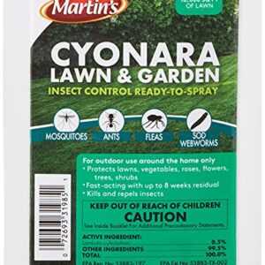 Control Solutions Cyonara Lawn & Garden RTS Ready-to-Spray Mosquito and Insect Control, 32_Ounce, 32oz, 32 Ounce