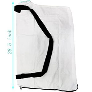 530095564 Vacuum Bag Leaf Blower Vacuum Zippered Bottom Dump Bag ​- for CRAFTSMAN / WEED EATER / MCCULLOCH / POULAN 530095599