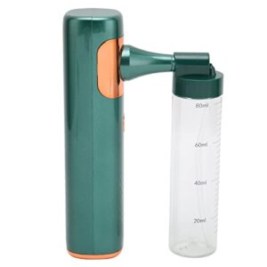 professional fogger machine, nanometer handheld atomizer sprayer rechargeable electric atomizer sprayer fogger machine handheld fogger mist machine for home, office, school, garden(green)