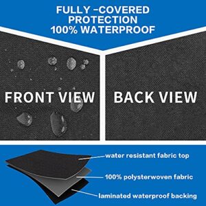 Stanbroil 30 Inch Round Fire Pit Cover, Fire Pit Table Cover, Patio Furniture Cover, Full Coverage Cover with Durable and Water Resistant Fabric