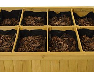 VegTrug 8 Pocket Herb Garden and Espoma Organic Potting Soil Mix - All Natural Potting Mix for All Indoor & Outdoor Containers Including Herbs & Vegetables. for Organic Gardening, 8qt. Bag. Pack of 1