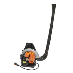 Petrol Backpack Leaf Blower, 65CC Single Cylinder 2-Stroke Air-Cooled Engine Leaf Blower Commercial Blower Gasoline Blower for Clearing Dust, Leaf & Snow, Patio/Deck/Garden Cleaning, Garage Dusting