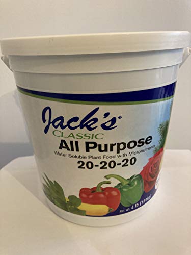 Jack's Classic All Purpose 20-20-20 Plant Food 4 lb