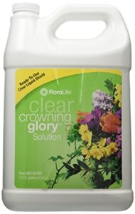 smithers oasis floralife clear crowning glory-1 gallon lawn garden, white
