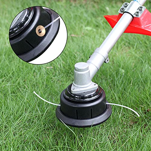 SPEEDWOX 12 Pcs Grass Trimmer Head Eyelets Sleeve String Trimmer Garden Brush Cutter Parts Accessories Replacement Parts for Engine String Trimmers with Plastic Storage Box