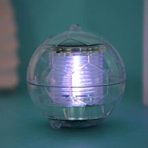 Mumusuki Floating Pool Lights, Waterproof Solar Powered LED Floating Ball Lamp Decor Light for Swimming Pool Garden