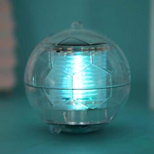 Mumusuki Floating Pool Lights, Waterproof Solar Powered LED Floating Ball Lamp Decor Light for Swimming Pool Garden