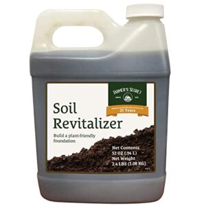 farmer’s secret – soil revitalizer – build a plant-friendly foundation – increase soil moisture retention, nutrient availability – 32 ounces (32oz)