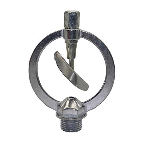 XLBH Irrigation Accessories Zinc Alloy Vortex Sprinkler with 1/2 inch Male Thread Agricultural Tools Greenhouse Garden Mist Cooling Sprayer 1 Pc widely Used