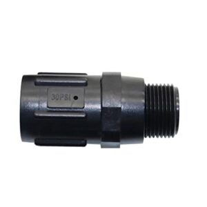 Folewr 15psi-45psi Thread Water Pressure Regulating Valve Reducing Valves Device for Indoor Outdoor Garden Yard Agriculture Water Pressure regulating valv