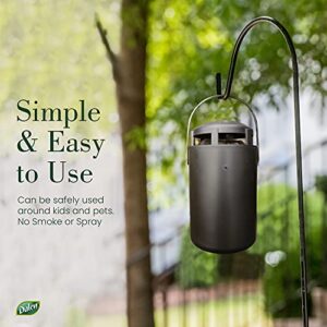 Dalen Reusable Mosquito Repellent for Yard, Outdoor Mosquito Trap and Attractor, No Smoke or Spray, Safe for Pets and People, Cordless