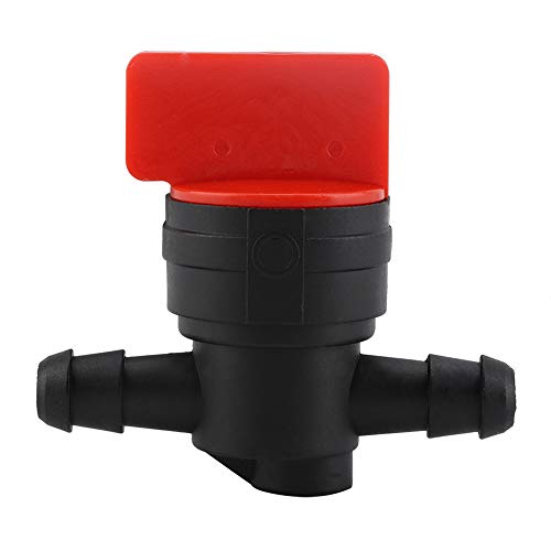 Shut Off Valve, Asixx Fuel Shutoff Valve or Fuel Gas Shut Off Valves + Filters, Inline Straight Fuel Shut Off Valve Perfect for Garden and Agricultural Use