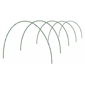 garden hoops for raised beds hoop house greenhouse frame garden tunnel greenhouse hoops row cover hoops by lonurya (40packs (garden bed 2.8ft-4.2ft w))