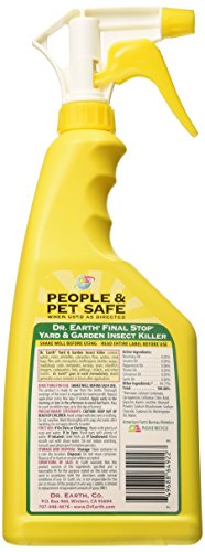 Dr. Earth 8003 Ready to Use Yard and Garden Insect Killer, 24-Ounce