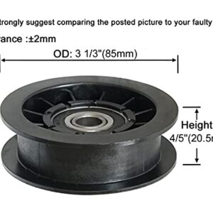 q&p Outdoor Power Idler Pulley Replace Murray 91179, 421409 Oregon 34-826
