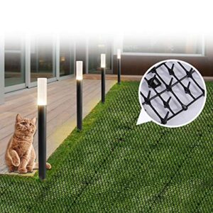 Cat Scat Mat with Spikes,Cat Repellent Indoor & Outdoor Scat Mat, Deterrent Scat Mats for Cats and Dogs for Garden, Porch, Home, Anti-Cats Network Digging Stopper Prickle Strip,200x30cm