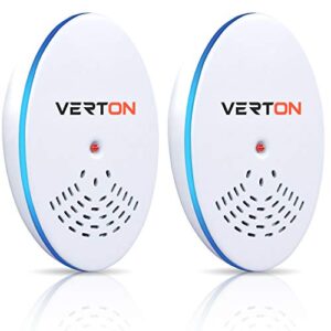 vd1b 2pack – ultrasonic pest repeller – electronic plug-in best repellent – pest control – get rid of – rodents squirrels mice rats insects – roaches spiders bed bugs fleas ants fruit fly flies!