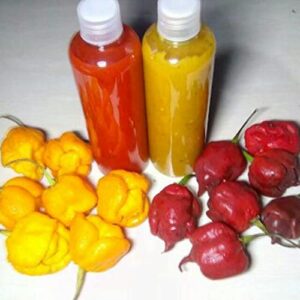 CHUXAY GARDEN Yellow Trinidad Moruga Scorpion-Capsicum Chinense,Hot Pepper 20 Seeds Vegetables Survival Gear Food Seed