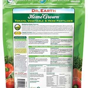 Dr. Earth Organic 5 Tomato, Vegetable & Herb Fertilizer Poly Bag