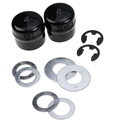 DVPARTS Front Wheel Axle Hub Caps and Hardware Kit 104757X428 532104757 121749X 532188967 R27434 for Craftsman Sears Husqvarna Poulan AYP Garden Tractor Lawnmower