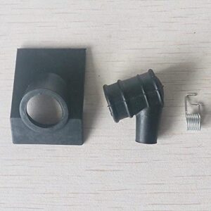 5 sets ignition coil cap and spring and coil cap cover for 2 stroke garden tool parts for 4500 5200 5800 chainsaw