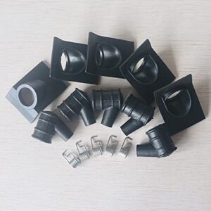 5 Sets Ignition Coil Cap And Spring And Coil Cap cover For 2 Stroke Garden Tool Parts for 4500 5200 5800 Chainsaw