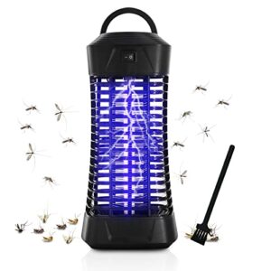 tulaer bug zapper outdoor indoor, electric mosquito zapper, fly zapper – bug catcher, insect zapper for home, garden, backyard