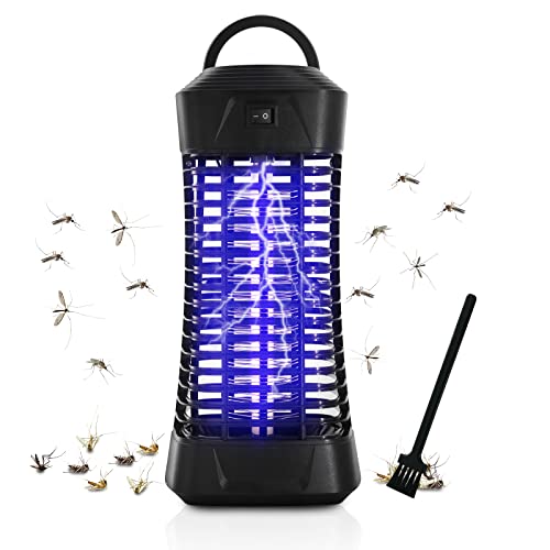 TULAER Bug Zapper Outdoor Indoor, Electric Mosquito Zapper, Fly Zapper - Bug Catcher, Insect Zapper for Home, Garden, Backyard