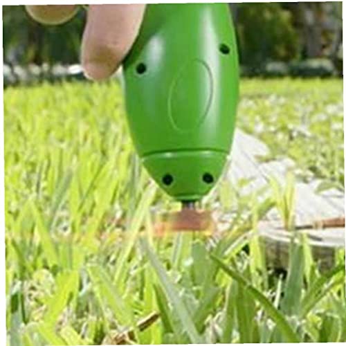 Zonster 1pc Machine Grass Trimmer Lawn Mower Garden Tool Outdoor Cordless Steel Weed Cutter Portable Home Edging Park Electric, Green