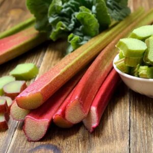 200-Rhubarb Seeds for Planting in Vegetable Garden-Perennial