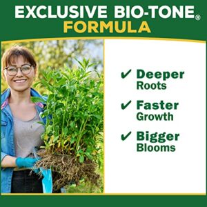 Espoma Organic Garden-Tone 3-4-4 Organic Fertilizer for Cool & Warm Season Vegetables and Herbs. Grow an Abundant Harvest of Nutritious and Flavorful Vegetables – 4 lb. Bag.